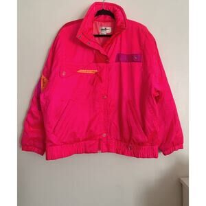 Neon Pink Vintage Obermeyer Windshear Ski Jacket L